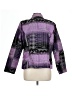 Christopher & Banks Print Purple Jacket Size L (estimated) - photo 2