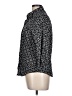 Chico's Print Black 3/4 Sleeve Button-Down Shirt Size Lg (2) - photo 5
