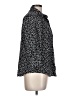 Chico's Print Black 3/4 Sleeve Button-Down Shirt Size Lg (2) - photo 4