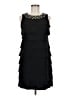 R&M Richards Black Cocktail Dress Size 6 - photo 1