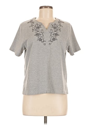C.D. Petites Short Sleeve Top (view 1)