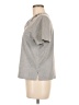 C.D. Petites Gray Short Sleeve Top Size M - photo 5