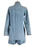 Madewell Blue Romper Size S - photo 2