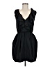 H&M 100% Polyester Black Cocktail Dress Size 6 - photo 1