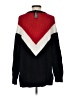 Express Chevron-herringbone Red Pullover Sweater Size XS - photo 2