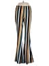 Mind Code Stripes Teal Casual Pants Size S - photo 1