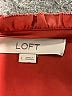 Ann Taylor LOFT 100% Polyester Red Sleeveless Blouse Size L - photo 7