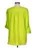 Anne Klein 100% Polyester Green 3/4 Sleeve Blouse Size L - photo 2