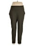 Sincerely Jules Solid Green Active Pants Size XL - photo 1