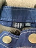 Gap 100% Cotton Solid Blue Denim Shorts Size 8 (petite) - photo 3