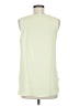 Halogen 100% Polyester Green Sleeveless Top Size M - photo 2