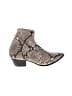 Steve Madden 100% Leather Gray Ankle Boots Size 8 - photo 1