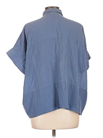 Everlane Short Sleeve Silk Top (view 2)