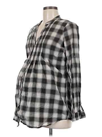 Motherhood Long Sleeve Blouse (view 1)