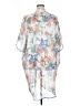 Live 4 Truth 100% Polyester White Kimono Size 1X - photo 2