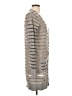 Diane von Furstenberg Silver Wool Cardigan Size L - photo 4