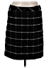 Talbots Plaid Black Casual Skirt Size 8 - photo 1