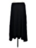 Gloria Vanderbilt Solid Black Casual Skirt Size M - photo 2