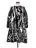 Assorted Brands Graphic Black Casual Dress Size M - photo 1