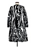 Assorted Brands Graphic Black Casual Dress Size M - photo 2