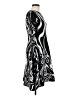 Assorted Brands Graphic Black Casual Dress Size M - photo 4