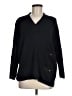 Salvatore Ferragamo 100% Cotton Blue Black Pullover Sweater Size M - photo 1