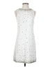 Eliza J 100% Polyester Stars Silver Cocktail Dress Size 0 - photo 1