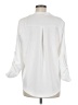 Shein White 3/4 Sleeve Blouse Size 6 - photo 2