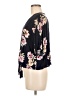 LUQ Black Short Sleeve Blouse Size M - photo 5