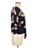 LUQ Black Short Sleeve Blouse Size M - photo 4