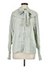 ASOS Design Green Long Sleeve Blouse Size 6 - photo 1