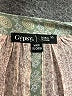 Gypsy 05 100% Silk Blue 3/4 Sleeve Silk Top Size XS - photo 7