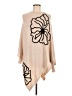 Unbranded 100% Polyester Tan Poncho Size M - photo 1