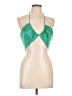 12th Tribe 100% Polyester Green Sleeveless Top Size L - photo 1