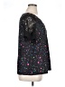 Unbranded 100% Polyester Stars Black Short Sleeve Blouse Size 0X - photo 4