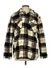 Volcom 100% Polyester Plaid Gray Fleece Size XS - photo 1