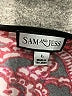 Sam and Jess Burgundy Long Sleeve Blouse Size L - photo 7