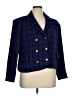 Weill Plaid Blue Blazer Size EU 48 / US 18 - photo 1