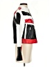 Fashion Nova 100% Polyurethane Color Block White Jacket Size XS - photo 4