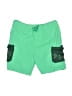 Old Navy 100% Nylon Color Block Green Board Shorts Size 3T - photo 1