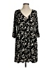 MTS Print Black Casual Dress Size S - photo 1