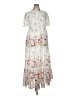 Weekend Max Mara Floral White Casual Dress Size 14 - photo 1