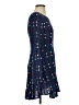 Dina Be 100% Rayon Hearts Blue Casual Dress Size S - photo 4
