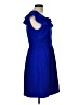 Blithe 100% Polyester Solid Blue Cocktail Dress Size 10 - photo 4
