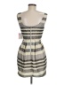 BCBGeneration 100% Polyester Stripes Gray Casual Dress Size 6 - photo 2