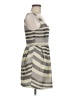 BCBGeneration 100% Polyester Stripes Gray Casual Dress Size 6 - photo 4