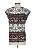 Ivanka Trump Gray Short Sleeve Blouse Size S - photo 2