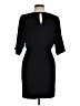 Jessica Simpson Solid Black Casual Dress Size M - photo 2
