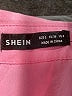 Shein 100% Polyester Pink Casual Dress Size 4 - photo 7