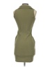 Missguided Solid Green Casual Dress Size 4 - photo 2